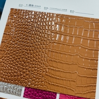 Cuir synthétique imitation crocodile, résistant à l'usure, imperméable, facile à nettoyer, conserve sa forme, pour sacs et décoration