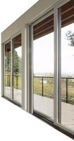 Fenêtre coulissante classique en aluminium PRIMA, étanche, résistante à l'humidité, avec surface facile à nettoyer et quincaillerie antirouille pour la maison