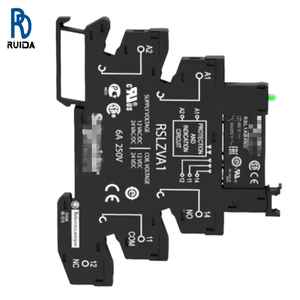 Relés Electromecánicos Harmony RSL1PVBU, Relé de Interfaz RSL, 24 V CA/CC-6 A, Conexión por Tornillo - Product Image 1
