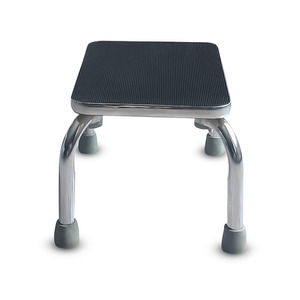 Fujiang <b>Step</b> <b>Stool</b> 601E Aluminum Alloy Black Non-Slip Footrest For Bathroom Safety - Product Image 1