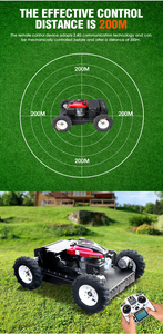 Chất lượng cao Trung Quốc MDE Robot Máy cắt cỏ bốn-ổ Đĩa điều khiển từ xa Crawler không dây và <span class=keywords><strong>4</strong></span>-đột quỵ cho Diy học sinh lớp - Product Image 4