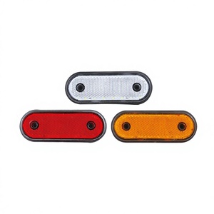 <span class=keywords><strong>Nuevas</strong></span> Luces Laterales LED Ovaladas Reflectantes de 12V 24V IP68 ABS+PC, Compatibles con E-Mark, para Camiones, Remolques y <span class=keywords><strong>Furgonetas</strong></span>, Venta al Por Mayor - Product Image 1