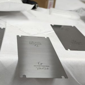 Cá nhân hoá thép tấm đánh dấu dập nổi hoặc khắc logo Dịch vụ 1 mặt hoặc 2 mặt thép tấm customazation - Product Image 5