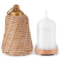 Diffuseur d'arômes d'huiles essentielles personnalisé pour la maison, diffuseur d'arômes LED moderne, humidificateur d'air, diffuseur de parfum pour la décoration de la chambre et de l'hôtel