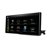 Pantalla de navegación GPS automática Android 14 DE 10,25 pulgadas con DSP Snapdragon 680 para Audi Q3 2013-2019 Reproductores MP3/MP4 incorporados