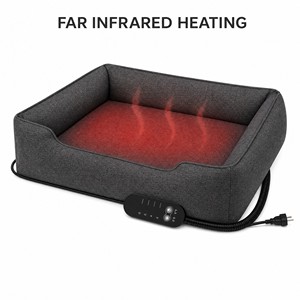 Tapis chauffant pour animaux de compagnie ZT avec panneau chauffant infrarouge lointain, en PVC, pratique et confortable - Product Image 1