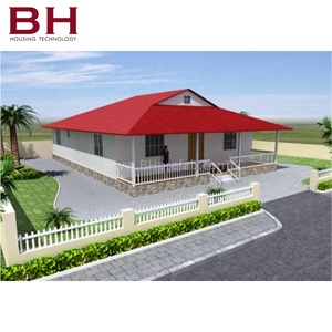 Maison préfabriquée à très faible coût, villa légère en acier de construction rapide, maison de conteneur de petite taille, hôtel de station bien conçu - Product Image 1