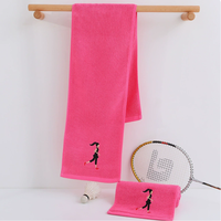 Serviettes de sport personnalisées brodées en coton 100% écologique, séchage rapide, douces et absorbantes, pour la vente au détail et les distributeurs