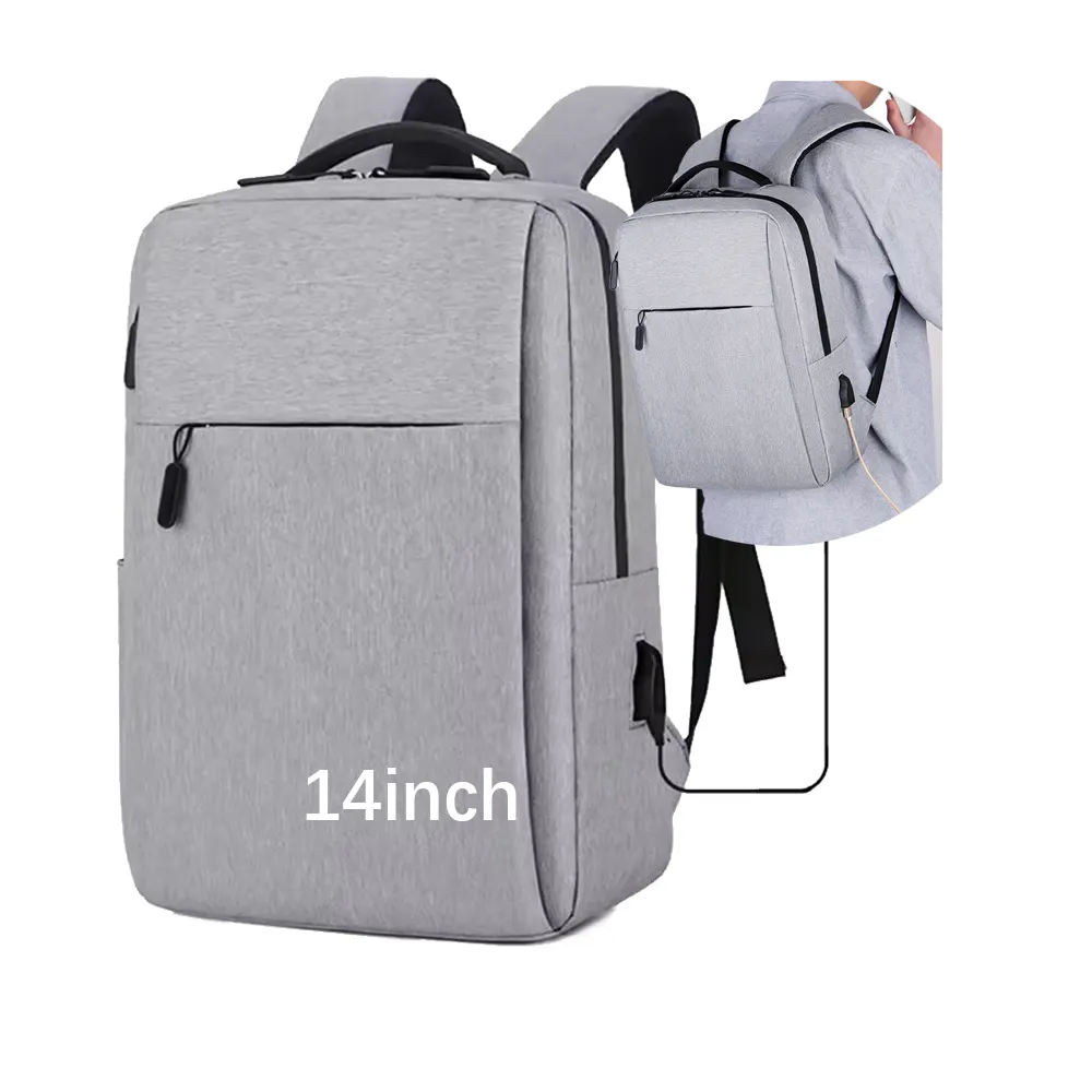 Novidades, mochila escolar para laptop com logotipo personalizado OEM, porta de carregamento USB à prova d'água, mochila esportiva inteligente para laptop, bolsas para laptop