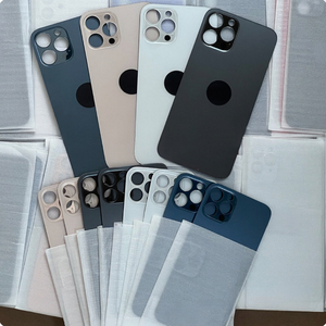 กระจกหลังแบบมีกรอบกันกระแทกความแม่นยำสูงสำหรับ iPhone 13 Pro Max  อะไหล่เปลี่ยนฝาหลังแบตเตอรี่  กระจกนิรภัยทนทาน - Product Image 5