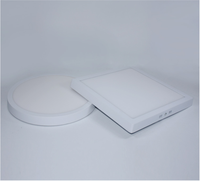 Plafonnier LED ultra-fin à encastrer ou à poser, 6/12/18/24W, pour chambre à coucher, couloir