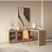 Buffet moderne en bois et brillant, étagère d'angle, bureau, étude d'ordinateur, Table d'écriture, bureau avec étagères de rangement