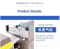Machine de scellage automatique à ultrasons pour tubes en plastique, scelleuse haute précision à économie d'énergie pour tubes de dentifrice et crèmes cosmétiques