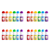 Marqueurs d'art pour enfants lavables multicolores et brillants, marqueur de bingo graffiti à points à base d'eau non toxique de 40ml, sans fuite, vente en gros