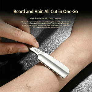 Navaja de Afeitar Recta de Acero Inoxidable Personalizada de Primera Calidad a Precio de Fábrica con Hoja AC y Mango de ABS para Barbería y Cuidado de la Barba - Product Image 4