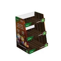 क्राफ्ट काउंटर प्रदर्शन बॉक्स नि: शुल्क कस्टम डिजाइन सस्ता उच्च गुणवत्ता पदोन्नति से Recyclable क्राफ्ट काउंटर प्रदर्शन बॉक्स