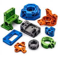 Pièces usinées CNC en alliage d'aluminium OEM avec anodisation, tournage et fraisage CNC de précision pour composants de rechange de cadre de vélo