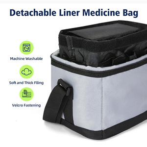 <span class=keywords><strong>Bolsa</strong></span> refrigeradora de medicamentos de 24 horas, organizador de suministros de viaje aislado de 2-8 grados, <span class=keywords><strong>bolsa</strong></span> de almacenamiento de medicamentos - Product Image 3