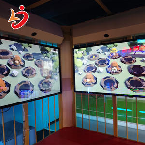 Équipement de parc d'attractions intérieur FEC, marque LJ, jeu d'arcade interactif à monnayeur, modèle Cage 2P Compétition, nouveau design, anglais - Product Image 4