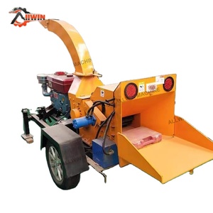 <span class=keywords><strong>Broyeur</strong></span> <span class=keywords><strong>de</strong></span> bois diesel ALLWIN 50 HP, système hydraulique mobile, alimentation PTO, utilisé pour les industries forestières, moteur, garantie 1 an - Product Image 1