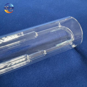 Nhà sản xuất bản vẽ tùy chỉnh, ổn định hóa học, tuổi thọ dài, ống nồi hơi ổn định, ống thủy tinh thạch anh đánh bóng - Product Image 2