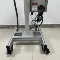 Marqueur laser à fibre optique IPS-LF30 F MG en ligne, 30 watts, pour le marquage laser des composants électroniques en plastique noir, des logos et des codes QR