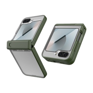Étui de protection pour Samsung Z Flip 6, avec coque coulissante pour écran pliable, clip arrière, support et protection intégrale, pour l'export. - Product Image 5