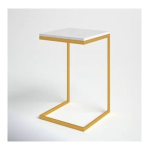 Cross-border living room <b>sofa</b> side C-shaped side table, home <b>floor</b> stand, storage and organization coffee table, small - Product Image 1
