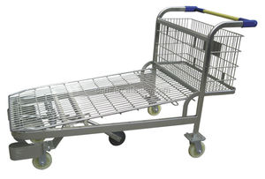 RH-WTSS 900*600*870 मिमी 304 उच्च गुणवत्ता वाले 500 किलोग्राम स्टेनलेस स्टील प्लेटफॉर्म गोदाम ट्रॉली - Product Image 6