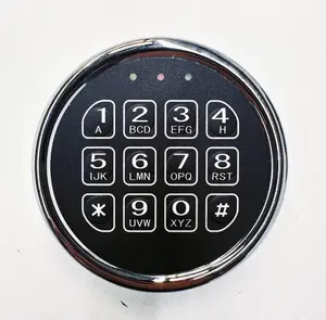 ガンセーフプッシュボタン用デジタル電子ロックOEMデジタルドアロック亜鉛合金スイングボルト電子セーフロック