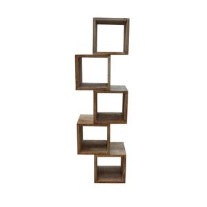 Modern <b>Solid</b> Sheesham <b>Wood</b> Book Shelves Open <b>Bookcase</b> Book Rack Libraries Book Stand 5 Open Shelf Storage Office & Home Decor - Product Image 2