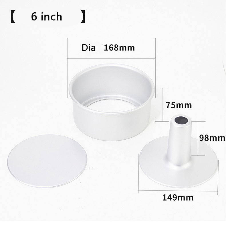 Plata, juego de 6 pulgadas