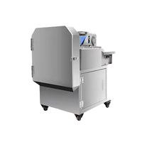 Jiayang Elektrische Kleine Automatische Gemengde Snijmachine 750W voor Groenten en Fruit, zoals Selderij, Peterselie, Groene Ui, Komkommer en Aardappel