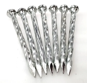 Clou en acier galvanisé dur de 1.5 pouces 2 pouces 3 pouces avec type de tige cannelée pour la construction de bâtiments - Product Image 2