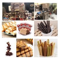 Bâtonnets de gaufrettes de saveur de fromage HG HWB de haute qualité, Machine de fabrication de rouleaux d'œufs