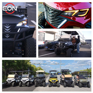 中国高尔夫球车厂48v锂电池2 + 2座酒店电动高尔夫球车 - Product Image 5