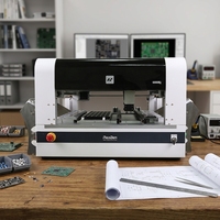 NeoDen 4 Machine de Placement Automatique Professionnelle de Haute Précision à Visionnement pour SMD, pour Ligne de Production d'Assemblage de PCB LED