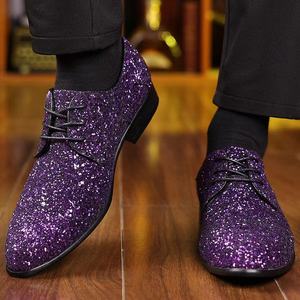 Mocassins de Luxe pour Hommes – Chaussures Habillées Dorées et Argentées à Paillettes, Idéales pour Mariages et Soirées – Chaussures Plates de Créateur de Haute Qualité à Enfiler pour Hommes - Product Image 6