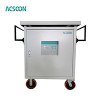 ACSOON Redresseur 28V CC 800A pour unité d'alimentation au sol d'avion, entrée 400V, alimentation statique à semi-conducteurs haute efficacité 28V CC