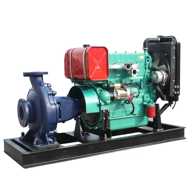 4 inch single-bühne kreisel wasserpumpe mit diesel motor drive 80m 3/h