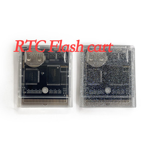 RTC Flash Cart Support <strong>Gbxcart</strong> Transparent Shell Retro Handheld Everdrive for GB/GBC MCB3 - Product Image 1