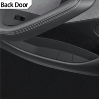 Boîte de rangement pour porte en TPE pour Tesla Model Y Juniper 2025, organiseur de fente de porte, étanche à l'eau et à la poussière, installation facile, accessoires intérieurs