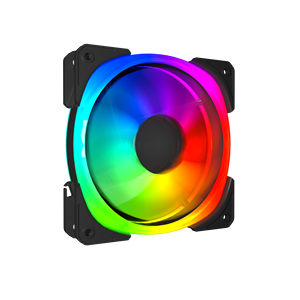 พัดลมระบายความร้อนเคสคอมพิวเตอร์12ซม. สีชมพูสีขาว <span class=keywords><strong>Aura</strong></span> <span class=keywords><strong>SYNC</strong></span> 5V ARGB 12cm RGB เคสสำหรับเล่นเกม RGB - Product Image 2