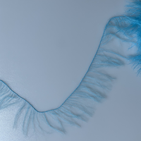 Fil à plumes de 8 cm, fil de vison cristallin de haute qualité, 100 % nylon, pour pulls, écharpes, chapeaux et couvertures