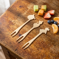 Brochettes de barbecue simples à deux dents, durables, écologiques, jetables, en bambou non traité, sûres pour les fêtes