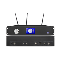 Système de conférence sans fil UHF avec caméra PTZ à suivi automatique, écran tactile HD et contrôleur RS232 pour salle de réunion gouvernementale