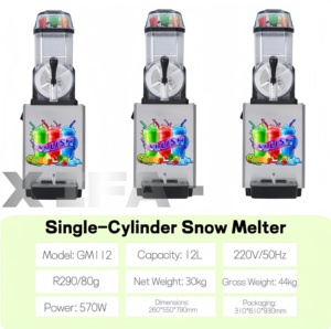 เครื่องทำน้ำเย็นเชิงพาณิชย์ราคาประหยัด - เครื่องทำน้ำแข็งปุยหิมะสำหรับร้านกาแฟขนาดเล็กและรถขายอาหาร - Product Image 3