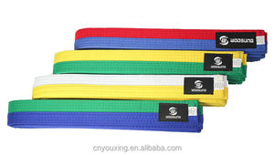 Sabuk Taekwondo Woosung Martial Art Setengah Merah dan Hitam Sabuk Warna Poom Taekwondo - Product Image 6