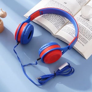 Casque filaire pour enfants avec microphone casque de contrôle de fil cours <span class=keywords><strong>en</strong></span> <span class=keywords><strong>ligne</strong></span> sortant bilatéral <span class=keywords><strong>jeu</strong></span> d'apprentissage écouteur pour enfant - Product Image 6