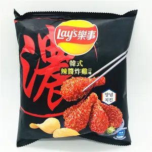 Depone la vendita diretta all'esportazione 43g di patatine fritte al gusto di pollo piccante Taiwanese